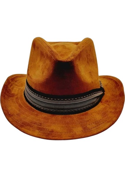 Unisex Nubuk Kovboy Fötr Şapka fiyatları