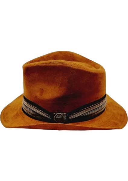 Unisex Nubuk Kovboy Fötr Şapka modelleri