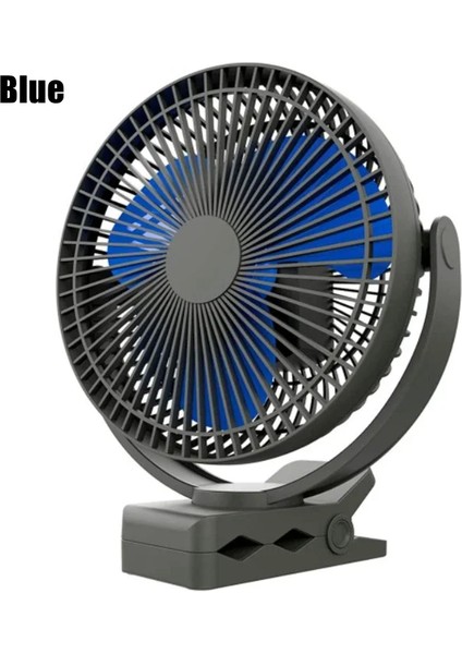 Klipsli Şarj Edilebilir USB Masaüstü Fanı 10000MAH (Yurt Dışından)