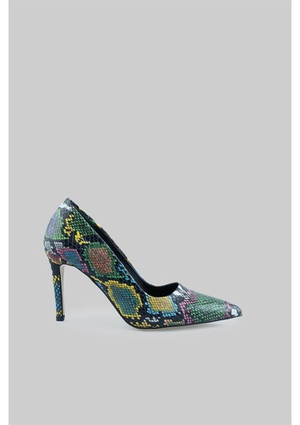 Özel Seri Klasik Stiletto Gökkuşağı Yılan