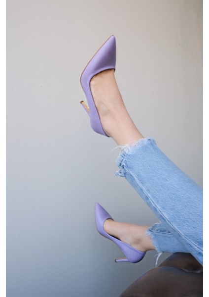 Özel Seri Klasik Stiletto Lila