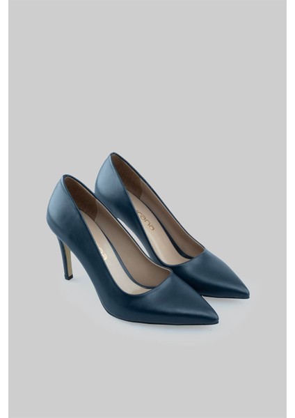 Özel Seri Klasik Stiletto Lacivert modelleri