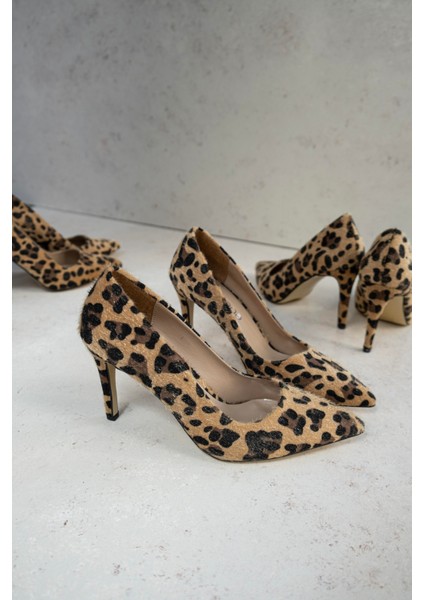Özel Seri Klasik Stiletto Leopar fiyatları