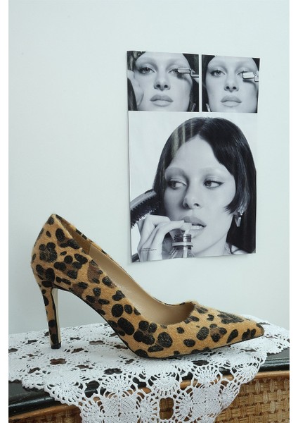 Özel Seri Klasik Stiletto Leopar modelleri