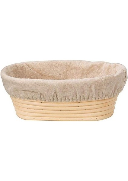 Bambu Hamur Mayalama Oval Bezli 15X7X5 H cm