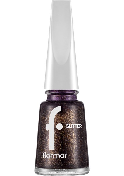 Glitter Yarı Transparan & Parlak Bitişli Simli Oje