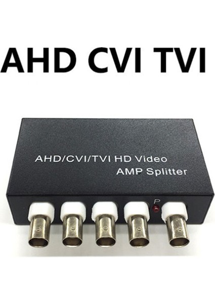 Sinyal 1'i 4 Çıkışlı Ahd/cvı/tvı Video Ayırıcı Hd Koaksiyel Kamera, Siyah (Yurt Dışından) modelleri