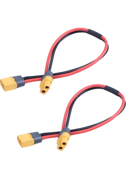 28 cm 11 Inç XT60 Xt-60 Erkek Dişi Fiş Konnektör Adaptörü (Yurt Dışından)