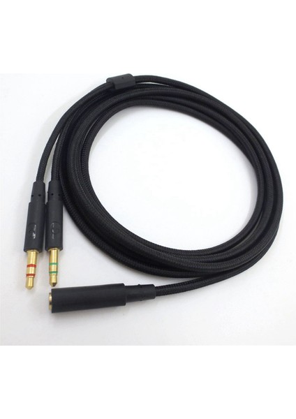 3,5 mm Evrensel 2'si 1 Arada Oyun Kulaklığı Ses Uzatma Kablosu (Yurt Dışından) fiyatları
