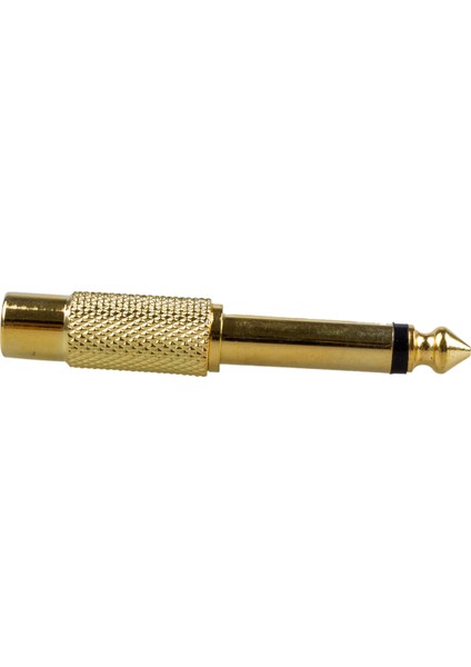 Adet 6.35MM 1/4 "erkek Mono Fiş Rca Dişi Jack Ses Adaptörü Konnektörü (Yurt Dışından)