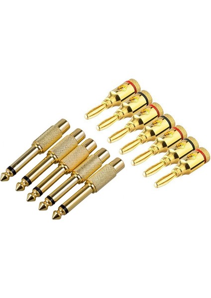 Muz Fiş, Konektörler, Açık Vidalı Tip, 5 Çift (Yurt Dışından)