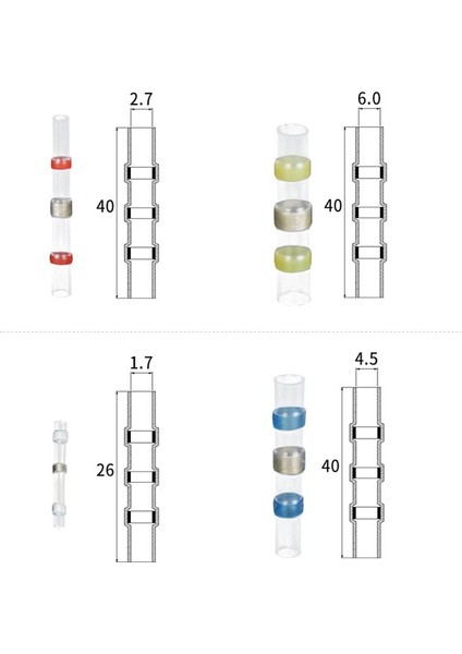 Isıyla Daralan Alın Eklemi Elektrik Teli Konnektörü Kaynak Burç (Yurt Dışından) indirimleri
