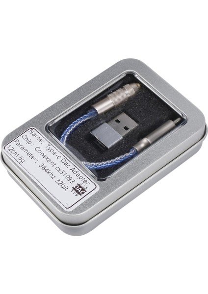 CX31993 USB Tip C Dac Kulaklık Amfisi Dac Ses Çözme Kablosu (Yurt Dışından)