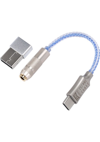 CX31993 USB Tip C Dac Kulaklık Amfisi Dac Ses Çözme Kablosu (Yurt Dışından)