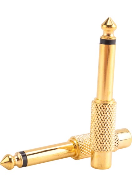 5x Altın Kaplama 6.35MM 1/4 Inç Erkek Mono Fiş 6.5mm Jack Ses Fişi (Yurt Dışından) indirimleri