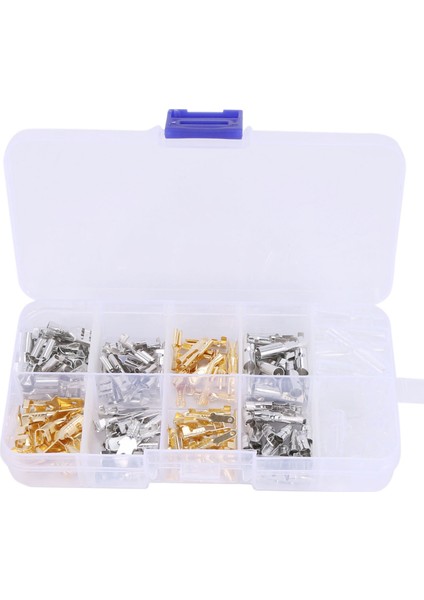 150 Adet Erkek Dişi Araba Maça Konnektörü Ekleme Sıkma Tel Terminalleri (Yurt Dışından)