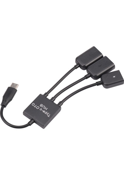 USB 3.1 Tip C 2.0 Dişi + Mikro USB Dişi 3'ü 1 Arada Otg Hub (Yurt Dışından)