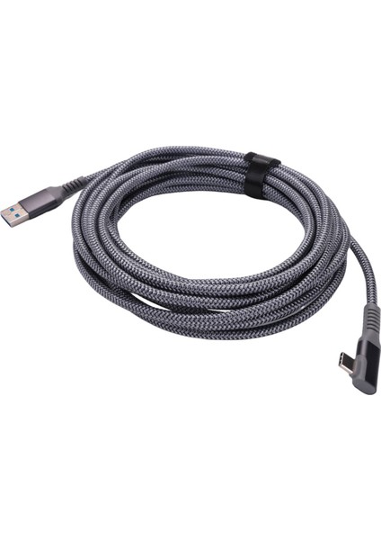 Oculus Quest 2 Bağlantılı Kulaklık USB 3.0 Tip C Için 5m Şarj Kablosu (Yurt Dışından)