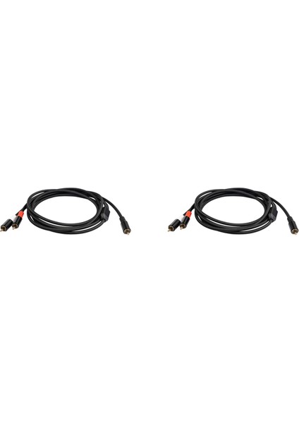 Rca Y Adaptörü Subwoofer Y Kablosu 1x Rca - 2x Rac Ses Kablosu, 1 Metre (Yurt Dışından) modelleri