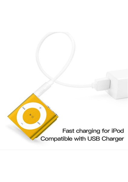 Ipod Shuffle Veri Kablosu USB Mp3 Şarjı Için Uygundur (Yurt Dışından)