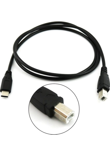 Usb-C USB 3.1 Tip C Erkek - USB 2.0 B Tipi Erkek Veri Kablosu Kablosu (Yurt Dışından) indirimleri