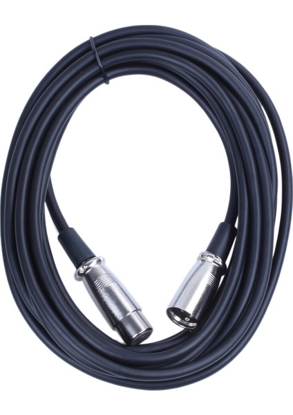 3-Pin Xlr Erkek - Xlr Dişi Mikrofon Kablosu 5 Metre (Yurt Dışından)