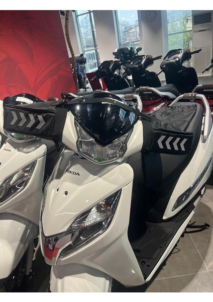 Prorıder Honda Dio Reflektörlü Scooter Motosiklet Elcik Rüzgarlık Içi Yünlü ve