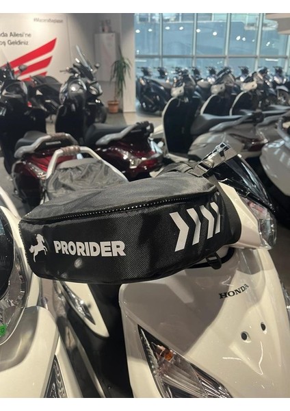 Prorıder Honda Dio Reflektörlü Scooter Motosiklet Elcik Rüzgarlık Içi Yünlü ve