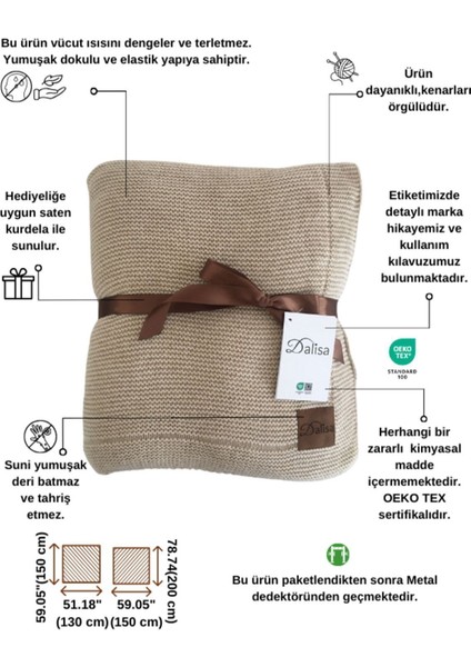 Yumuşak triko örgü battaniye, çocuk ve koltuk için, hava geçirgen, gri, 130x150 fiyatları