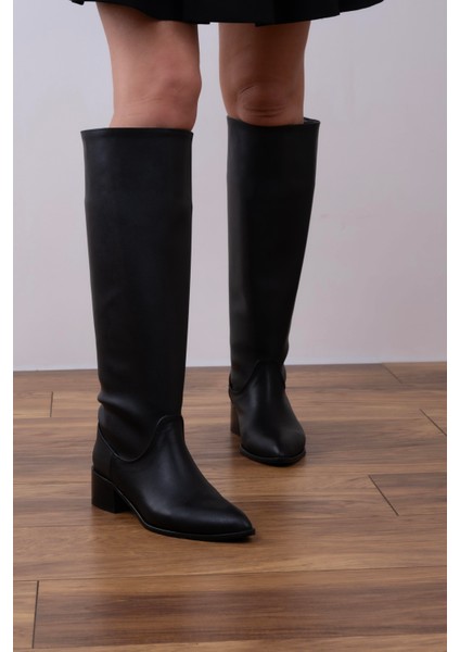 Sivri Kalıp Çizme Siyah modelleri