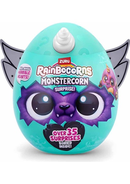 Monstercorn Peluş RAR25000 - Raven Parlak Pembe Siyah Kurukafa Desenli Kanat fırsatları