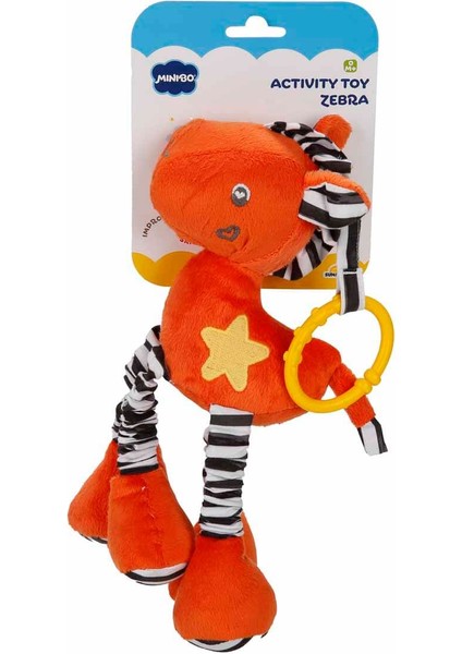 Sevimli Zebra Aktivite Oyuncağı