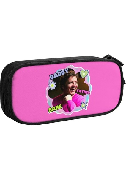 Pedro Pascal Çok Amaçlı Kalem Kutusu Çok Bölmeli Tasarım Kalem Kutusu Büyük Kapasiteli Kalem Çantası Unisex (Yurt Dışından) modelleri