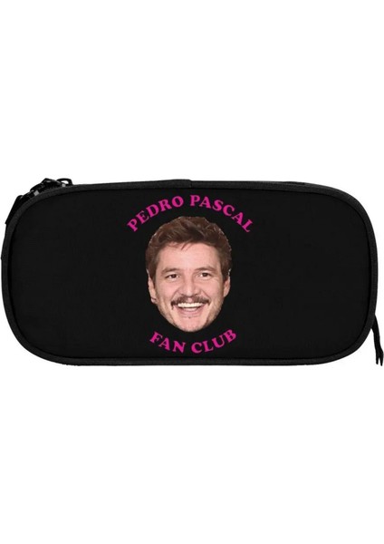 Pedro Pascal Kırtasiye Saklama Çantası Çok Bölmeli Kalem Kutusu Unisex Büyük Kapasiteli Depolama (Yurt Dışından)