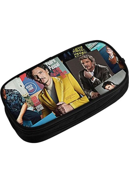 Pedro Pascal Şık Siyah Kalem Kutusu Büyük Kapasiteli Kalem Kutusu Unisex (Yurt Dışından) fırsatları