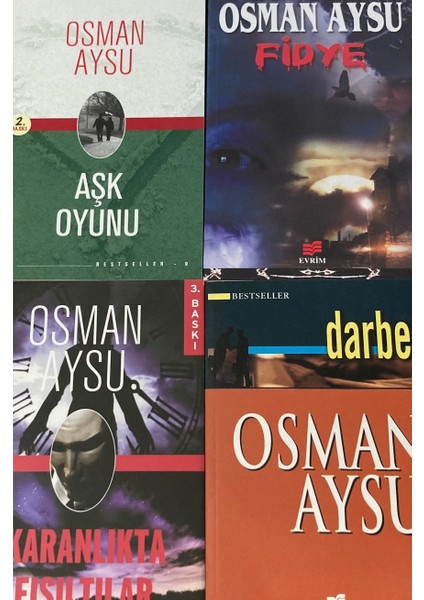 Evrim Yayınları Osman Aysu Kitapları – 10 Kitaplık Set- 3300 Tl Yerine 2490 Tl