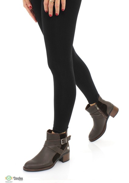 Kadın Topuklu Günlük Klasik Bot M24/KB1005