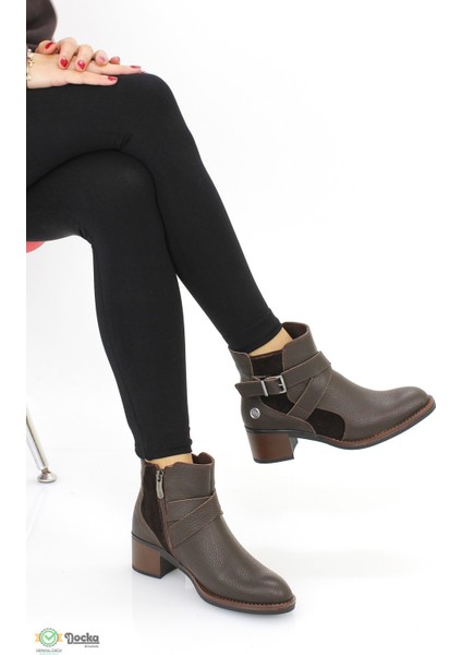 Kadın Topuklu Günlük Klasik Bot M24/KB1005 fiyatları