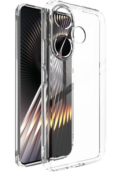 Xiaomi Poco F6 / Redmi Turbo 3 Slim Serisi Soft Tpu Silikon Kılıf - Şeffaf AL3324