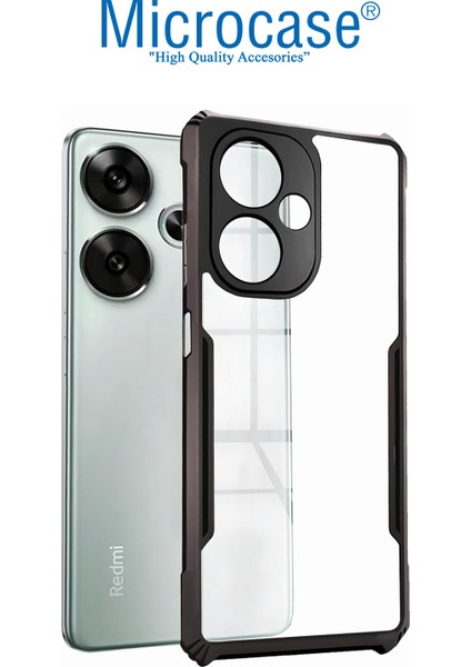 Xiaomi Poco F6 / Redmi Turbo 3 Airbag Serisi Darbeye Dayanıklı Köşe Korumalı Tpu Kılıf - AL3370