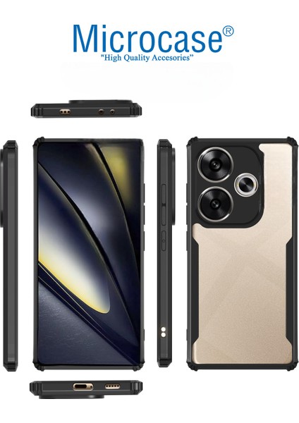 Xiaomi Poco F6 / Redmi Turbo 3 Airbag Serisi Darbeye Dayanıklı Köşe Korumalı Tpu Kılıf - AL3370