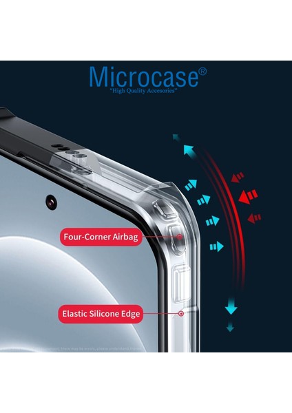 Xiaomi Poco F6 / Redmi Turbo 3 Airbag Serisi Darbeye Dayanıklı Köşe Korumalı Tpu Kılıf - AL3370