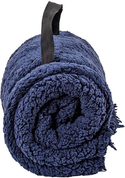Peluş Polar Kamp Battaniyesi - Lacivert - Acil Durum Battaniye - Argeus Camp modelleri