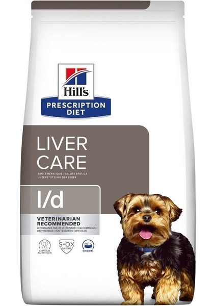 Prescription Diet Liver Care L/d Köpek Kuru Maması 10 kg