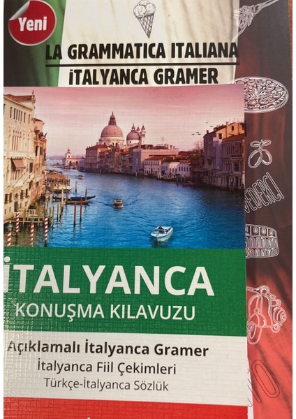 Italyanca Gramer A'dan Z'ye Konu Anlatımlı ve Testli-Italyanca Konuşma Kılavuzu 2-Kitap- 740 Tl Yerine 590 Tl