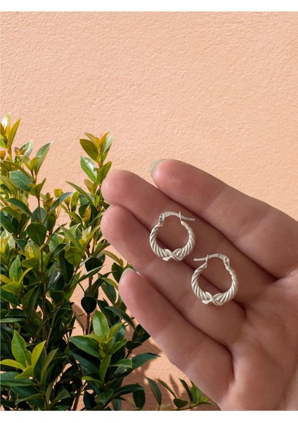 925 Ayar Ince Desenli Ay Küpe fırsatları