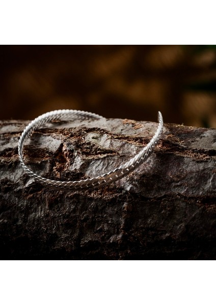 Balık Sırtı Gümüş Bileklik Unisex Balıksırtı Model 925 Ayar Gümüş Bileklik Taşsız Bileklik modelleri