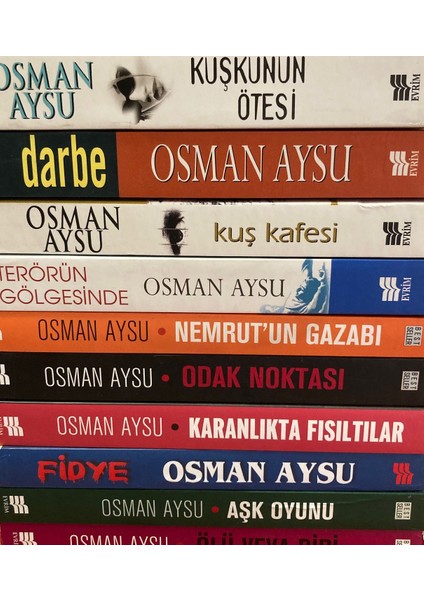 Evrim Yayınları Osman Aysu Kitapları – 10 Kitaplık Set- 3300 Tl Yerine 2490 Tl fırsatları
