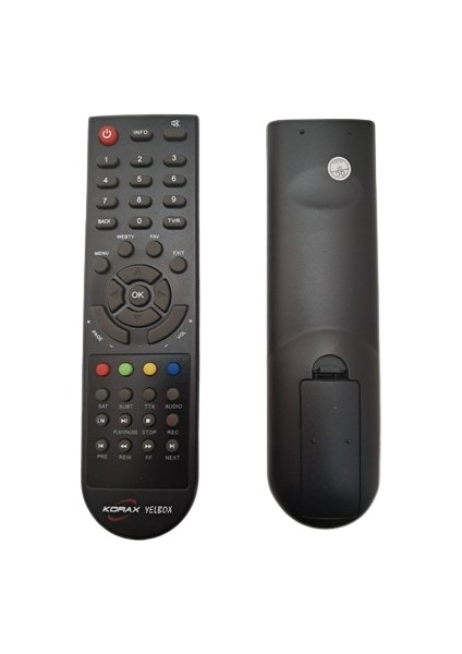 Yelbox Hd Uydu Alıcısı Kumandası