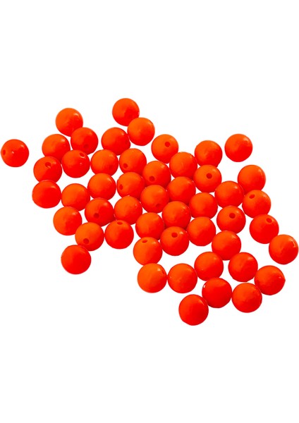 Yüzen Sazan Boncuğu - 14 mm - Turuncu (1 Kg)